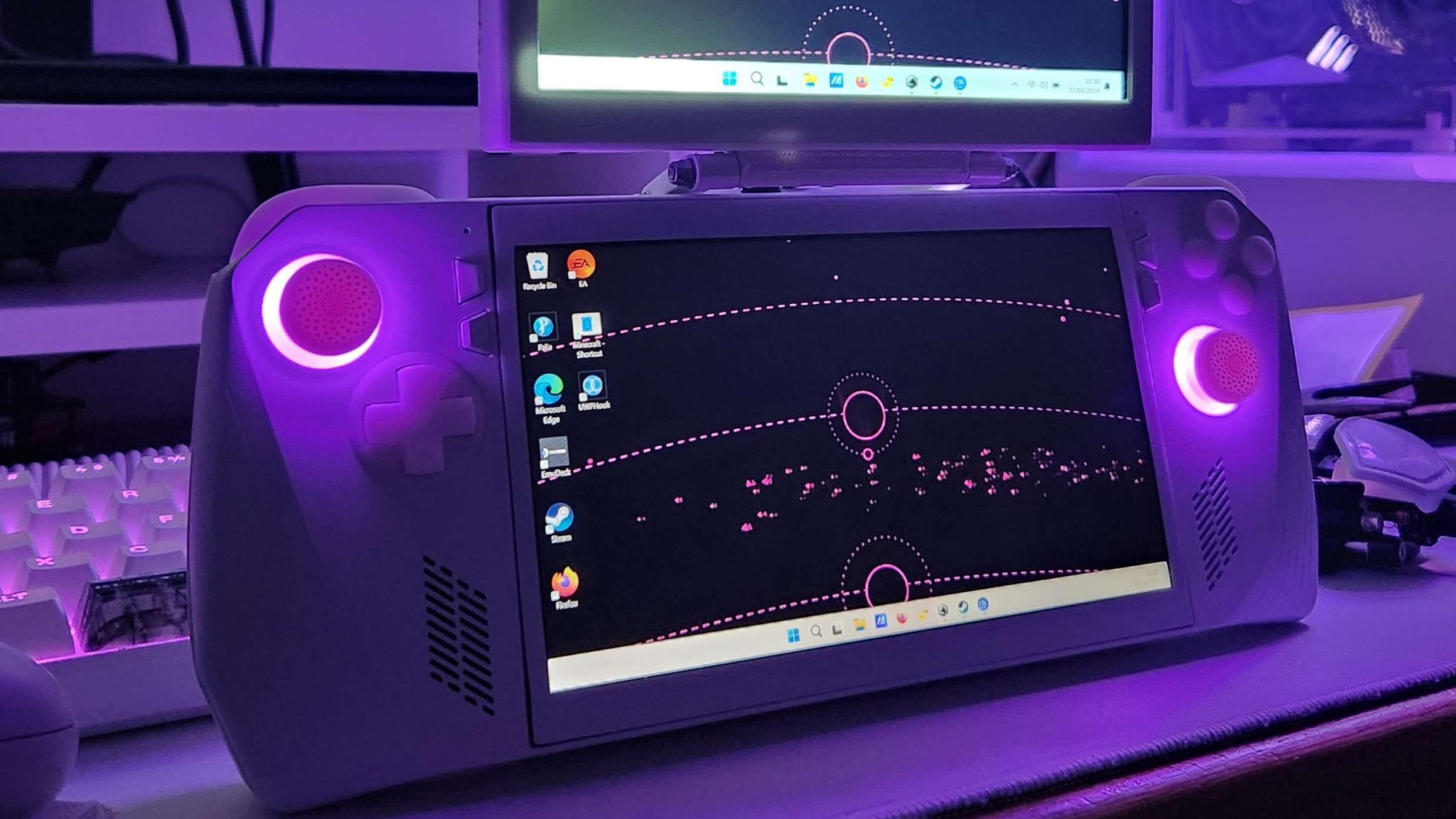 Repiw asus rog mod ally