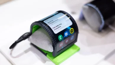 Repiw Com Wearable Tech Samsung Rollable Wearable Oled Display Concept