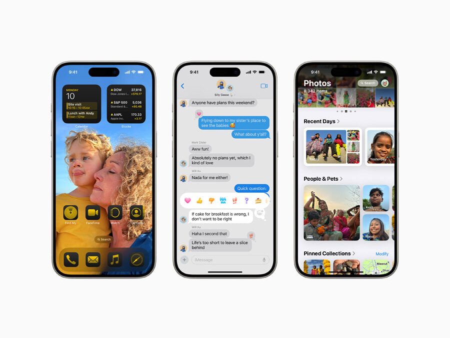 Apple wwdc24 ios 18 iphone 15 pro 3