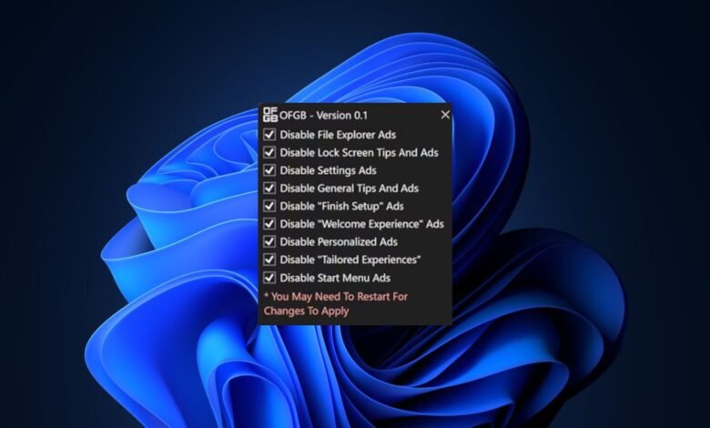 Ofgb Blokir Iklan Windows 11