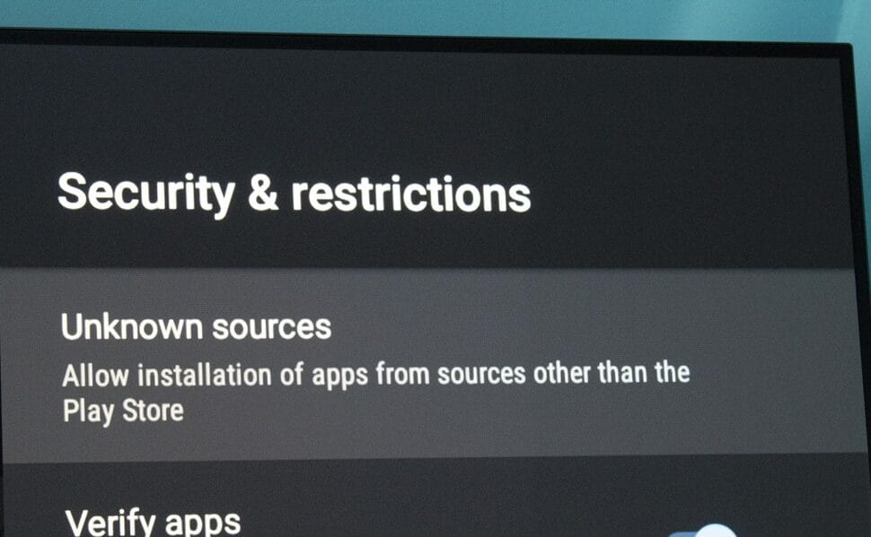 Sideload apps android